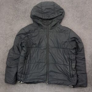 Nike hooded puffer jacket full zip mens jacket outerwear size large